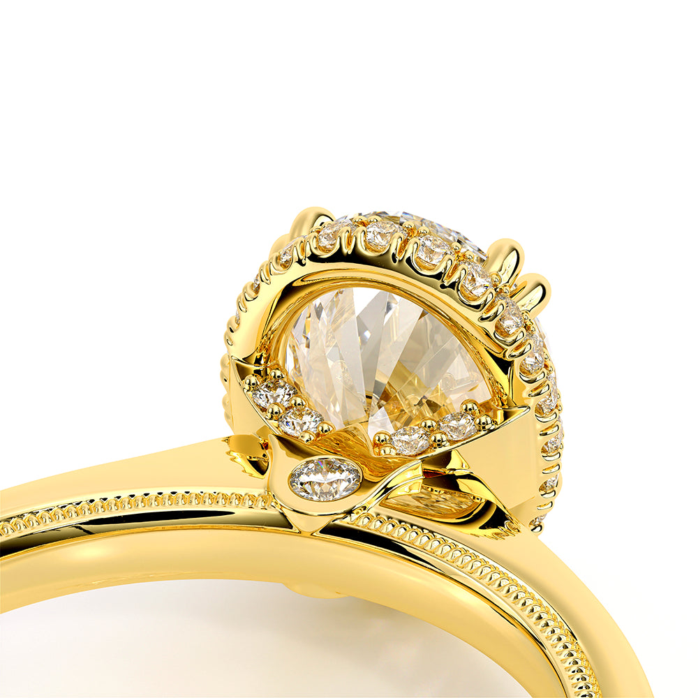 Verragio Tradition 14k Gold Oval Diamond Solitaire Engagement Ring