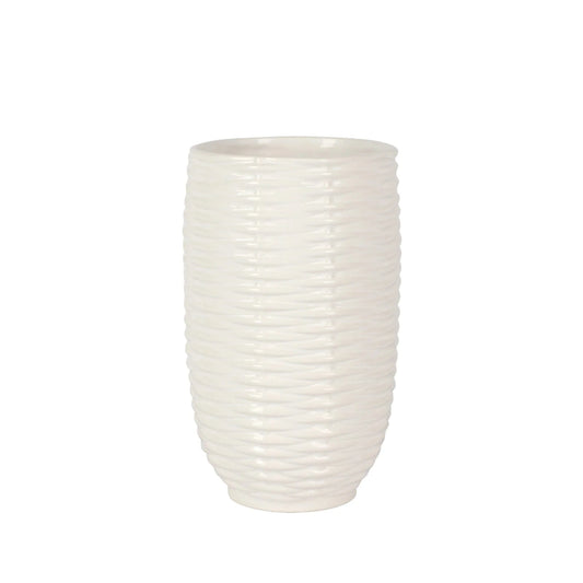 Vietri Tessere Basketweave Vase