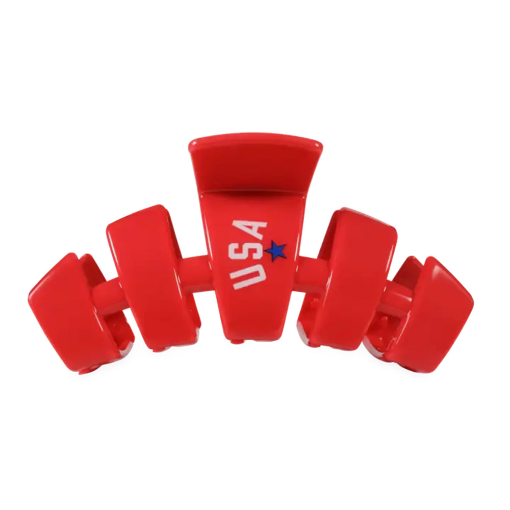 Large red claw clip