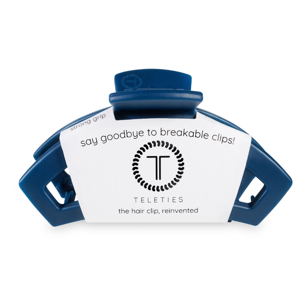 TELETIES Open Hair Clip Large Midnight Rain