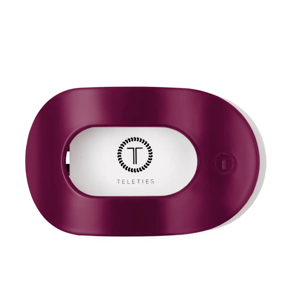 TELETIES Mulberry Flat Round Hair Clip
