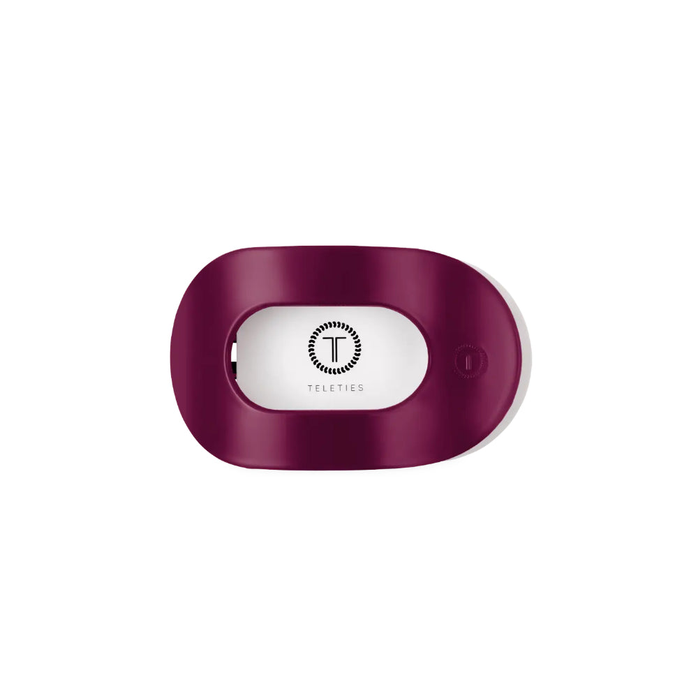 TELETIES Mulberry Flat Round Hair Clip