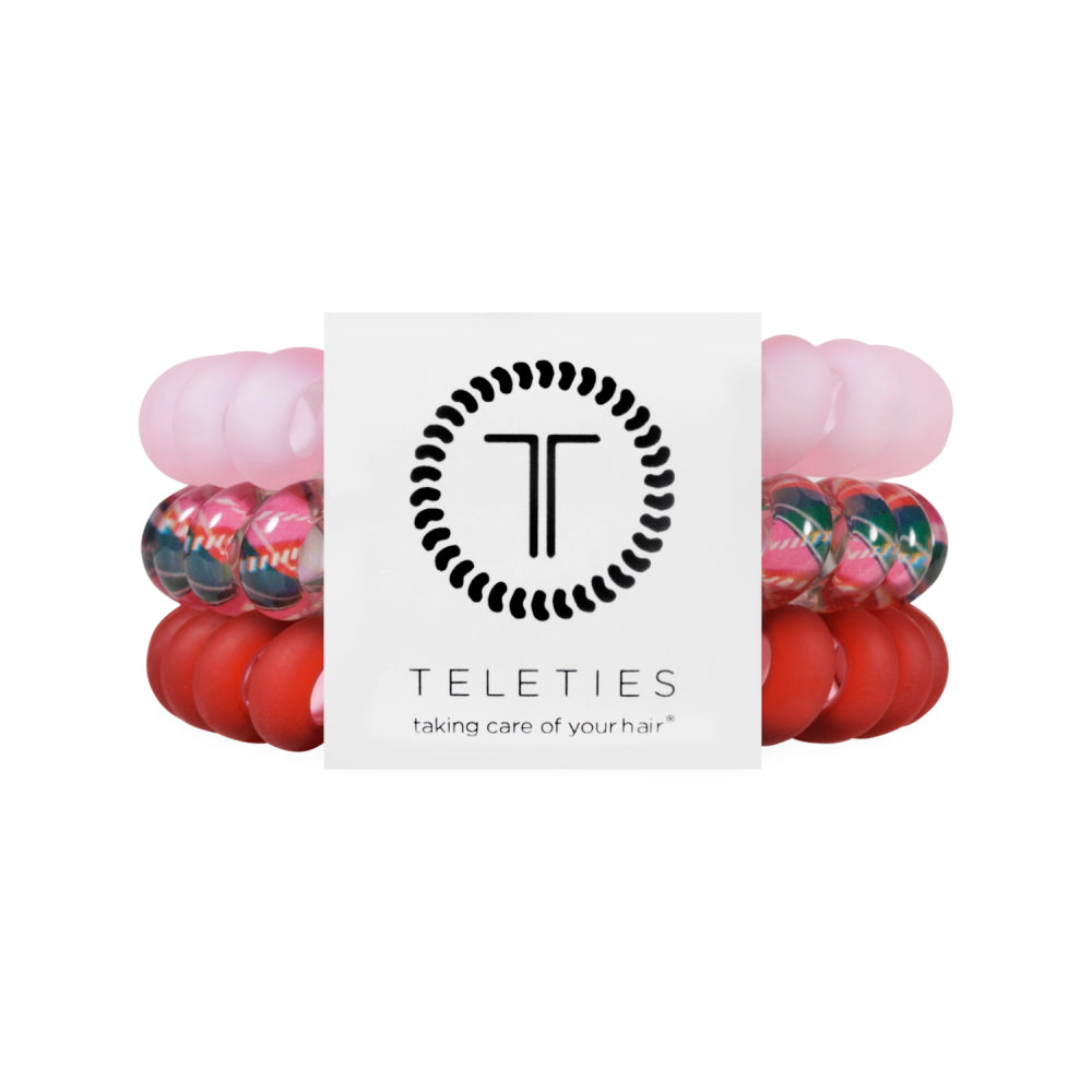 TELETIES Tied in Tartan Large Hair Ties