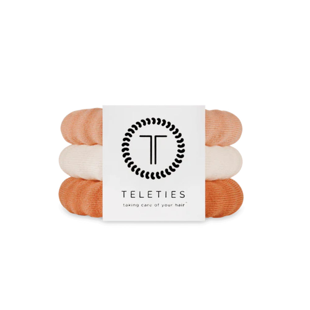3 nude hair ties
