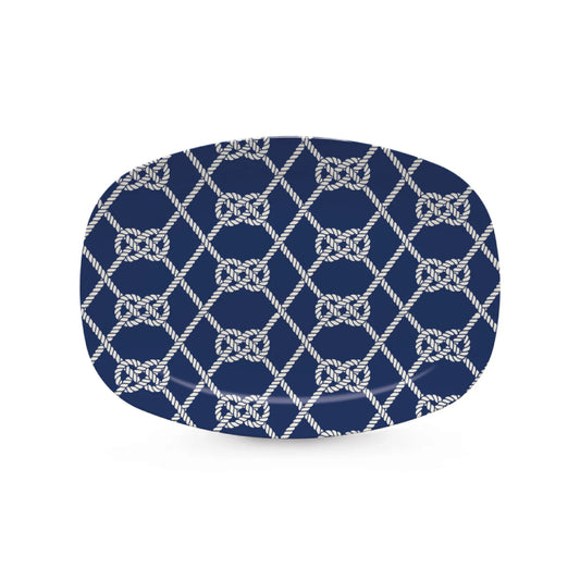 Mariposa Nautical Knot Platter