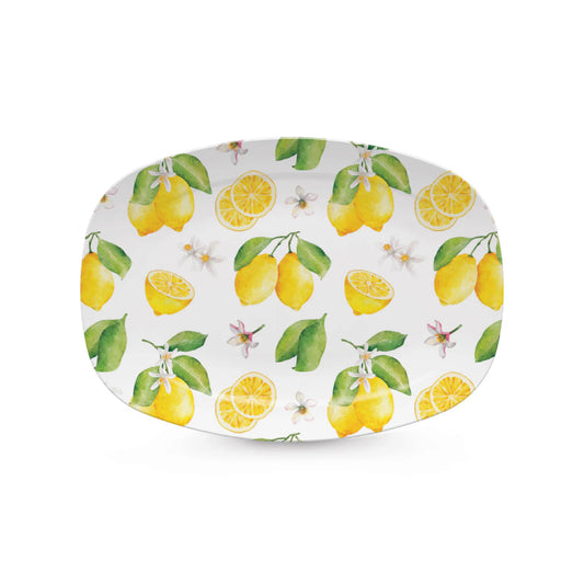 Mariposa Lemons and Blossoms Platter