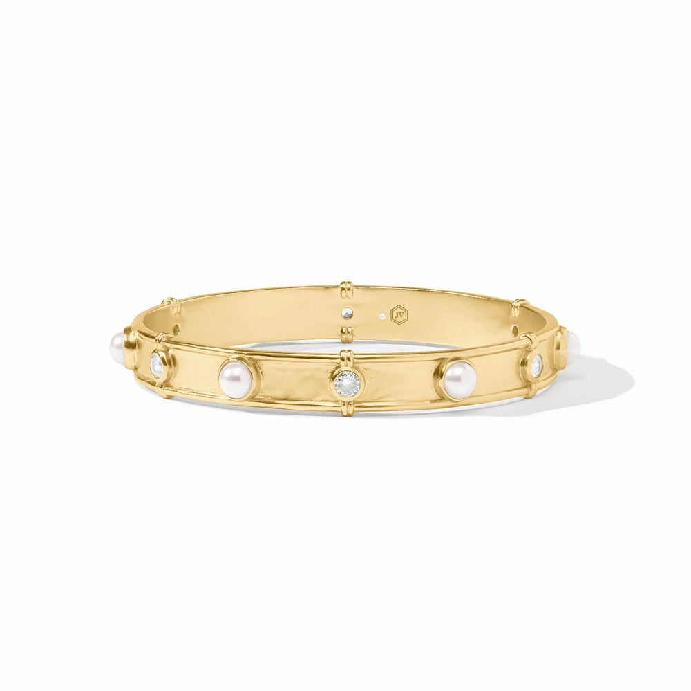 Julie Vos Tribeca Bangle - Pearl