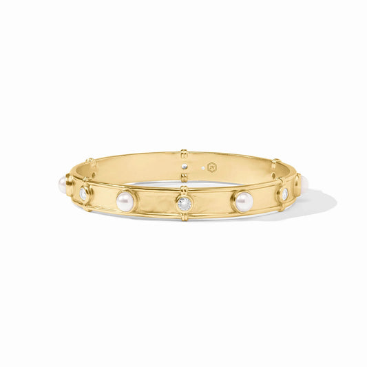 Julie Vos Tribeca Bangle - Pearl