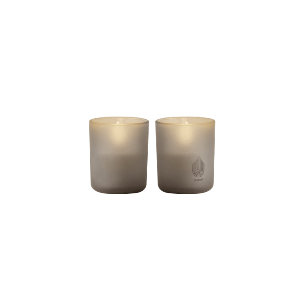 Uyuni Lighting Glass Candles "2.4 x 2.8" - Set of 2