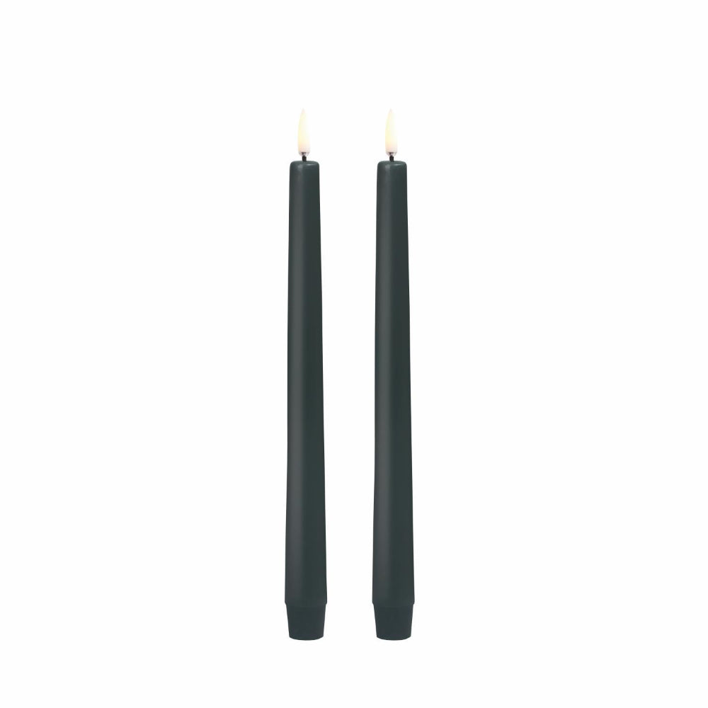 Uyuni Lighting LED Taper Candles "0.9 x 9.8"- Set of 2