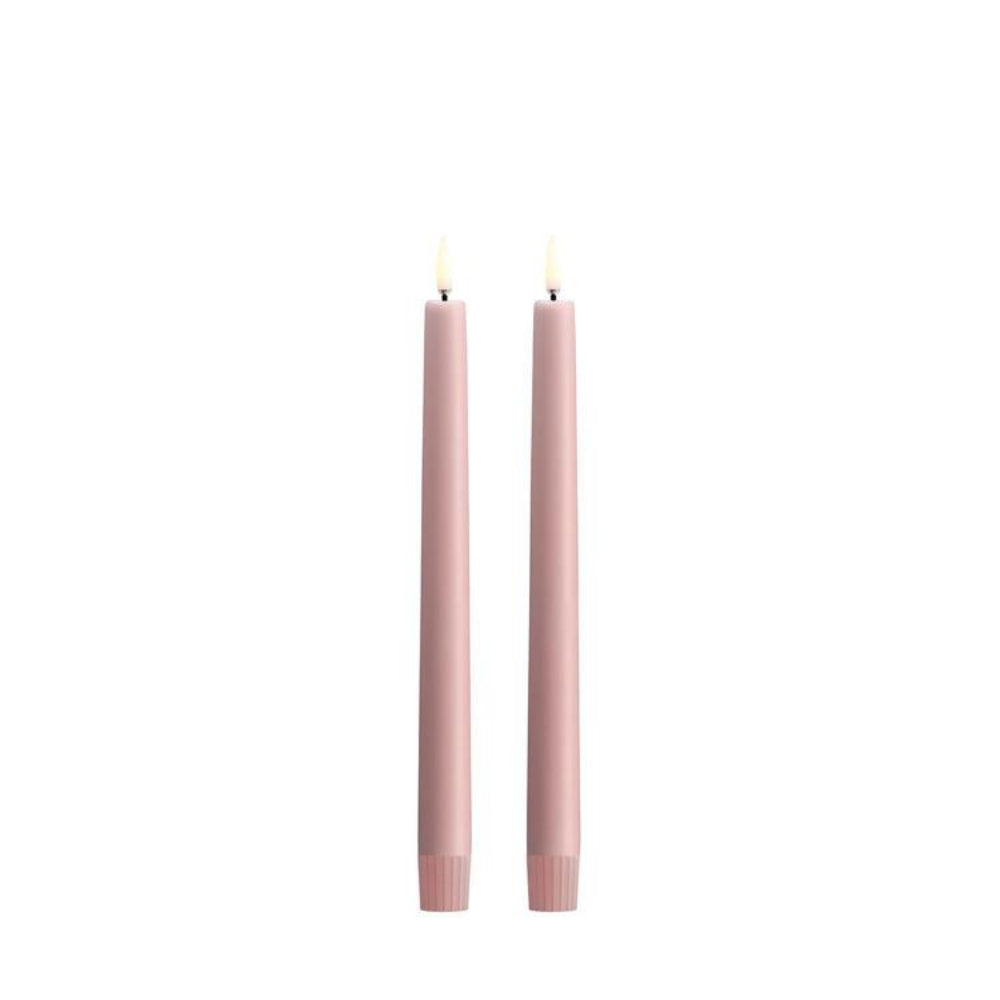 Uyuni Lighting LED Taper Candles "0.9 x 9.8"- Set of 2