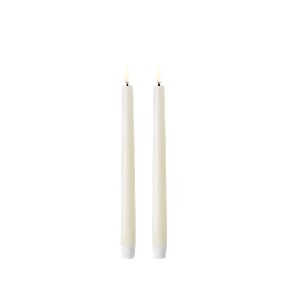 Uyuni Lighting LED Taper Candles "0.9 x 9.8"- Set of 2