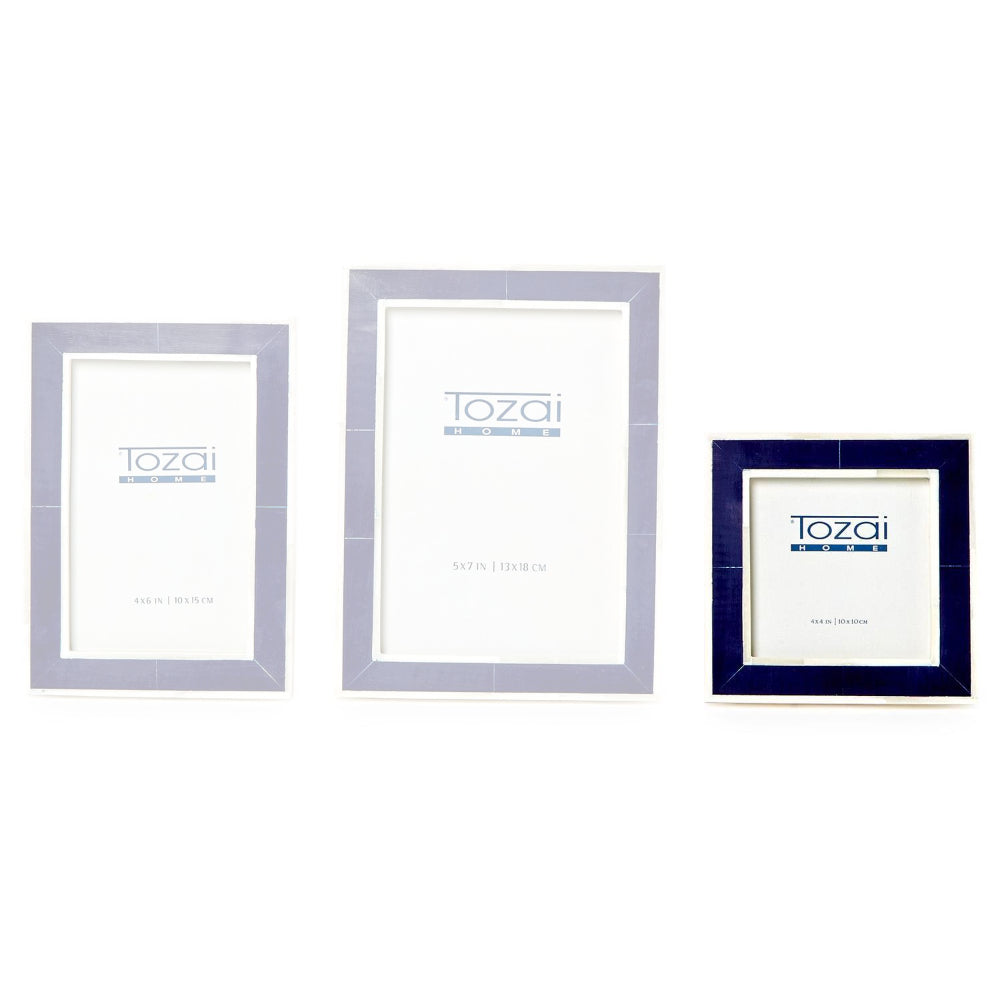 Two's Company The Savoy Navy Photo Frame