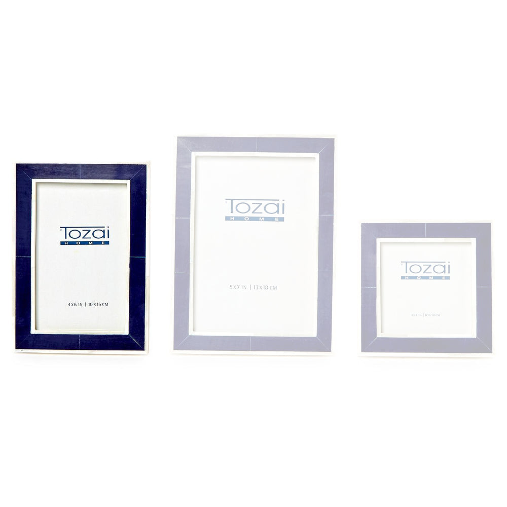 Two's Company The Savoy Navy Photo Frame