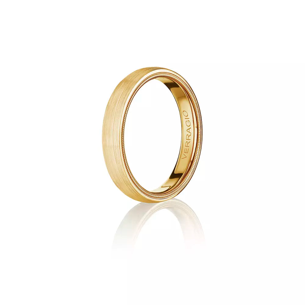 Verragio Men's 14k Gold 4mm Wedding Band