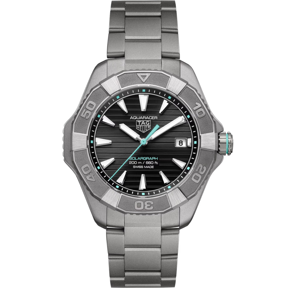 Tag Heuer Aquaracer Professional 200 Solargraph Titanium Watch