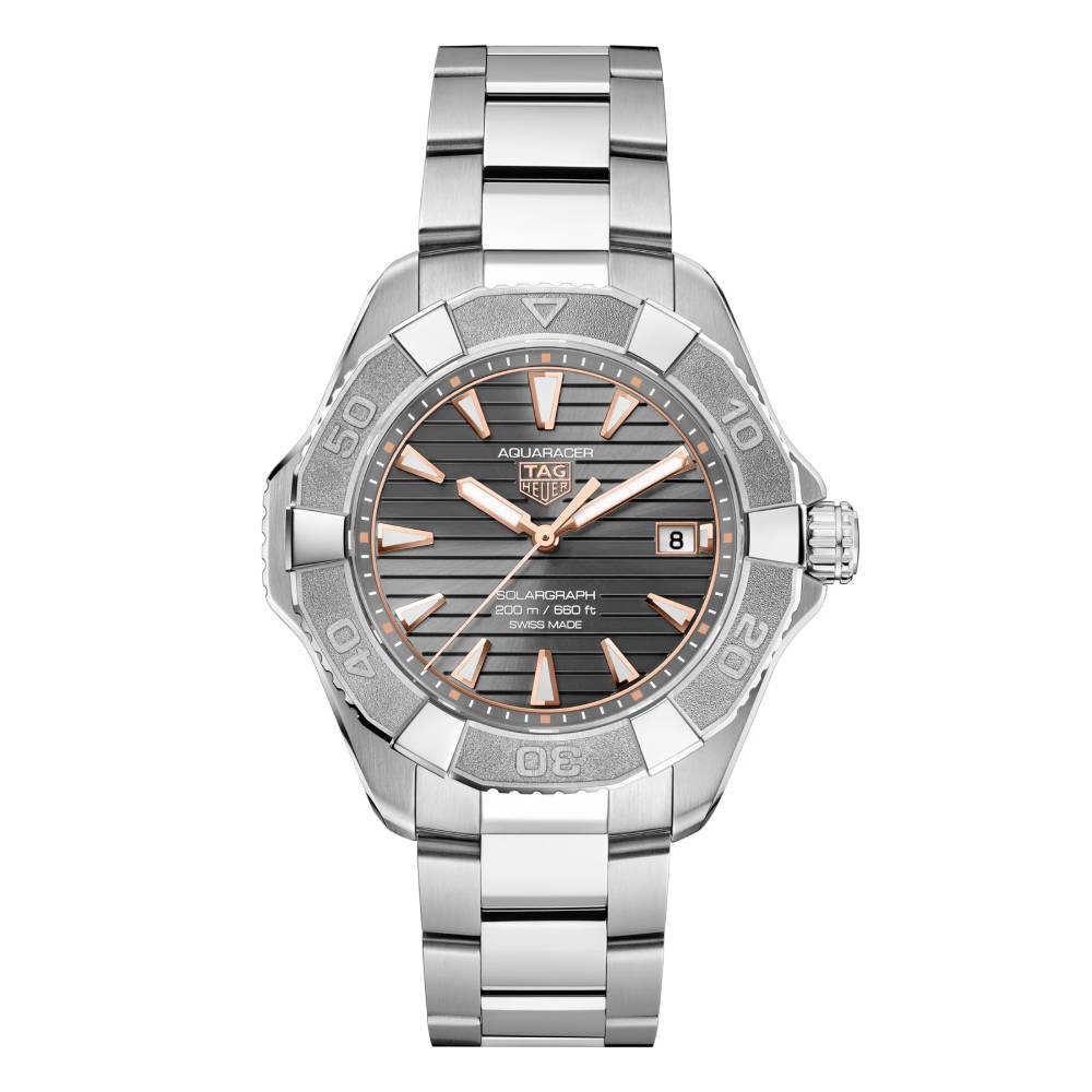 Tag Heuer Aquaracer Professional 200 Titanium Solargraph Quartz Watch