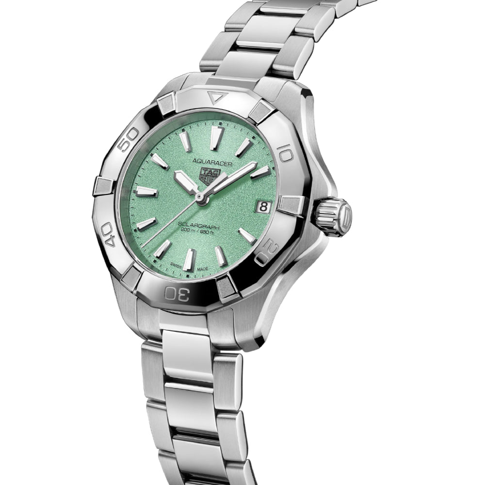 Tag Heuer Aquaracer Pro 200 Solargraph Watch - Green Dial