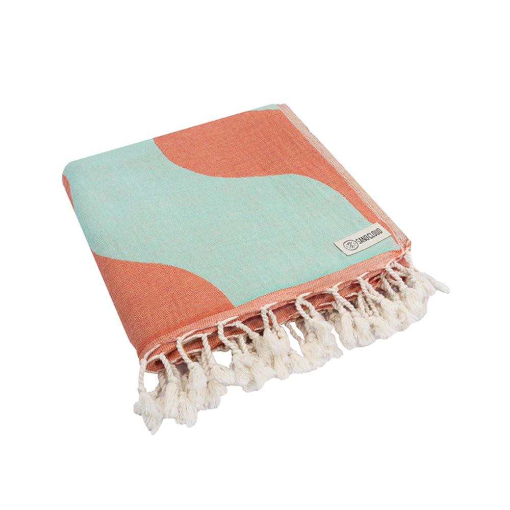 Sand Cloud Sunset Turtle Large Beach Towel