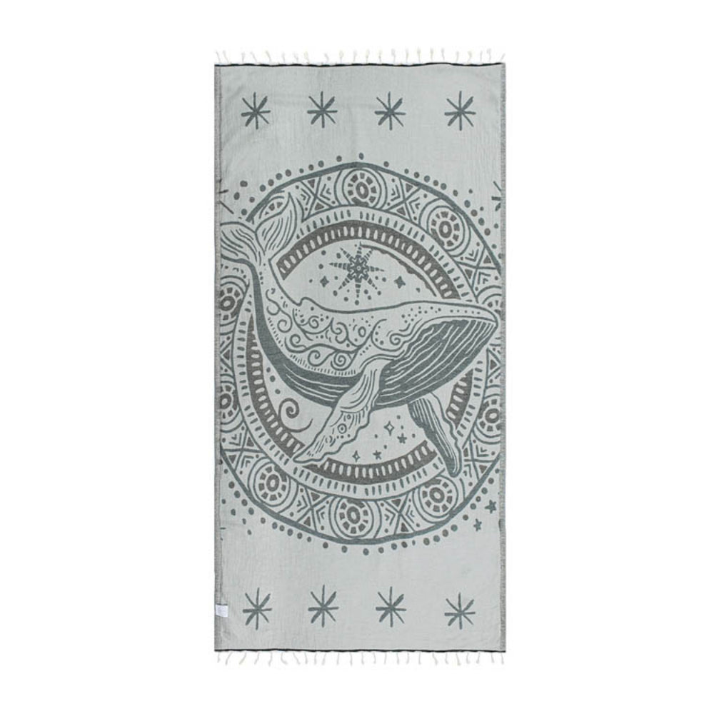 Sand Cloud Ziggy The Whale Beach Towel