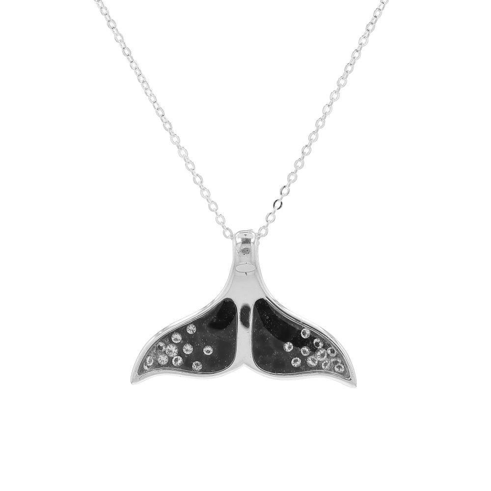 Dune Jewelry Whale Tail Necklace - Diamond Gradient