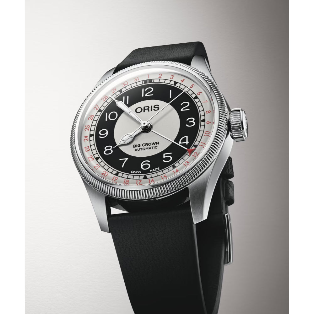 Oris Big Crown Pointer Date Bullseye 38mm Automatic Watch