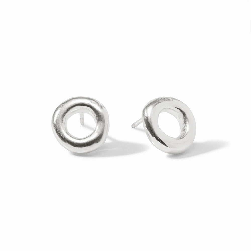 Julie Vos Wave Circle Stud