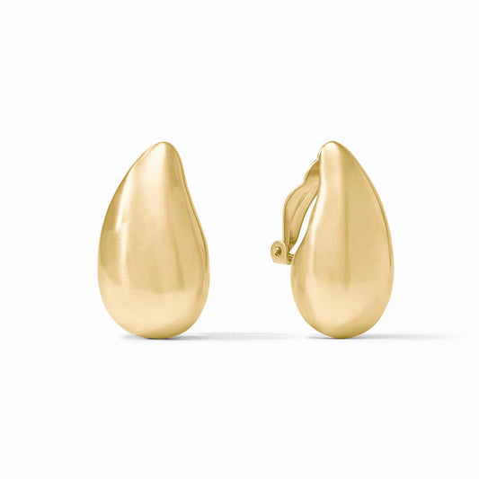 Julie Vos Wave Clip Earrings