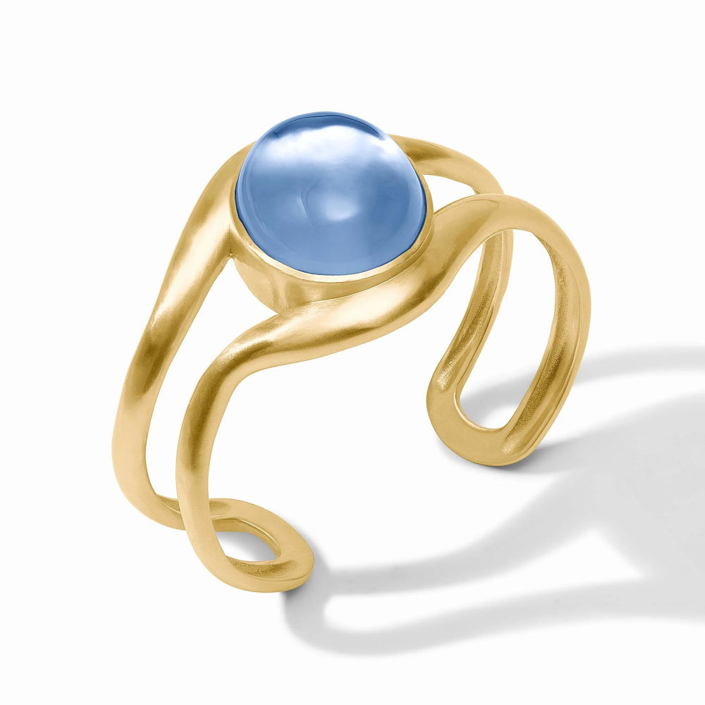 Julie Vos Wave Stone Cuff