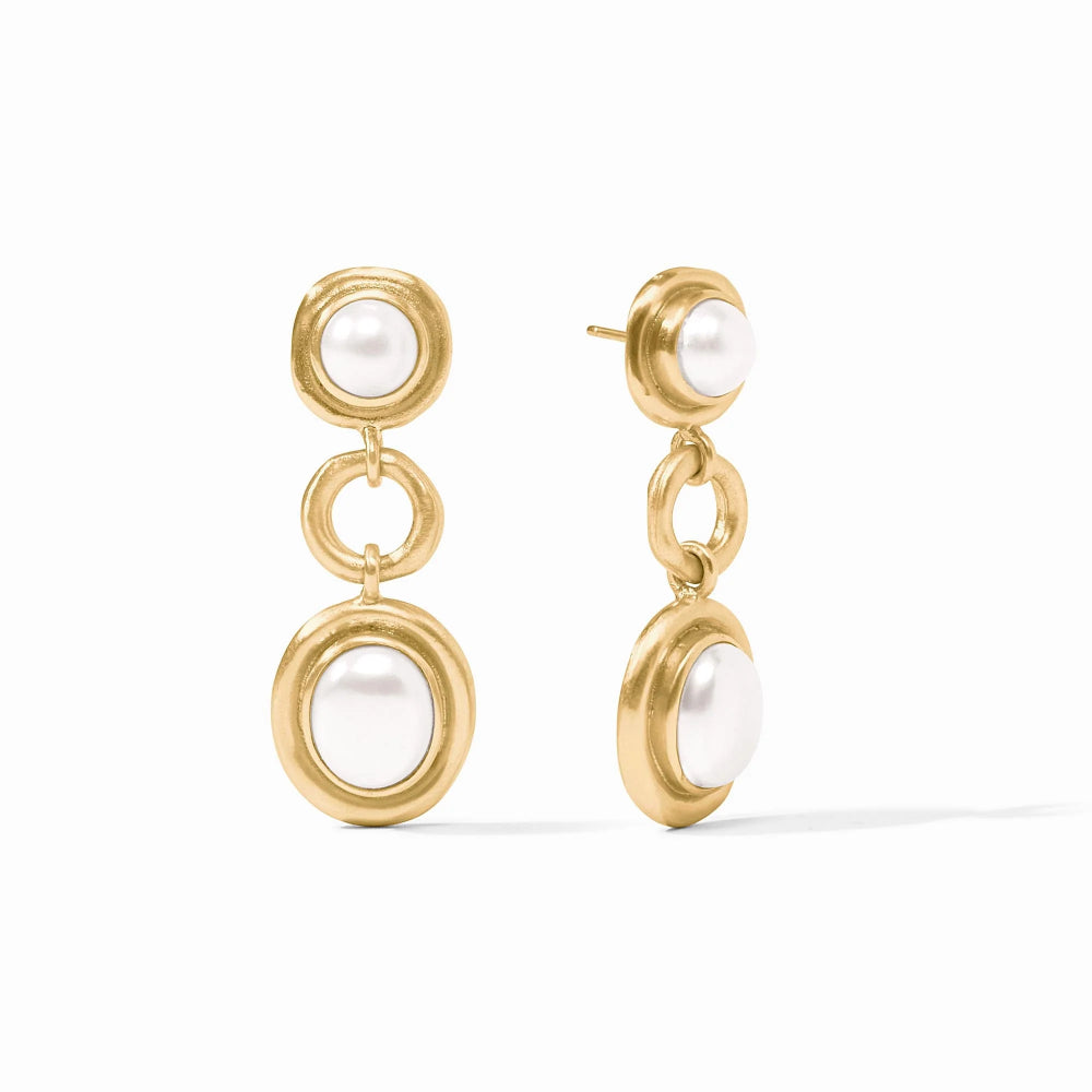 Julie Vos Wave Tier Earrings