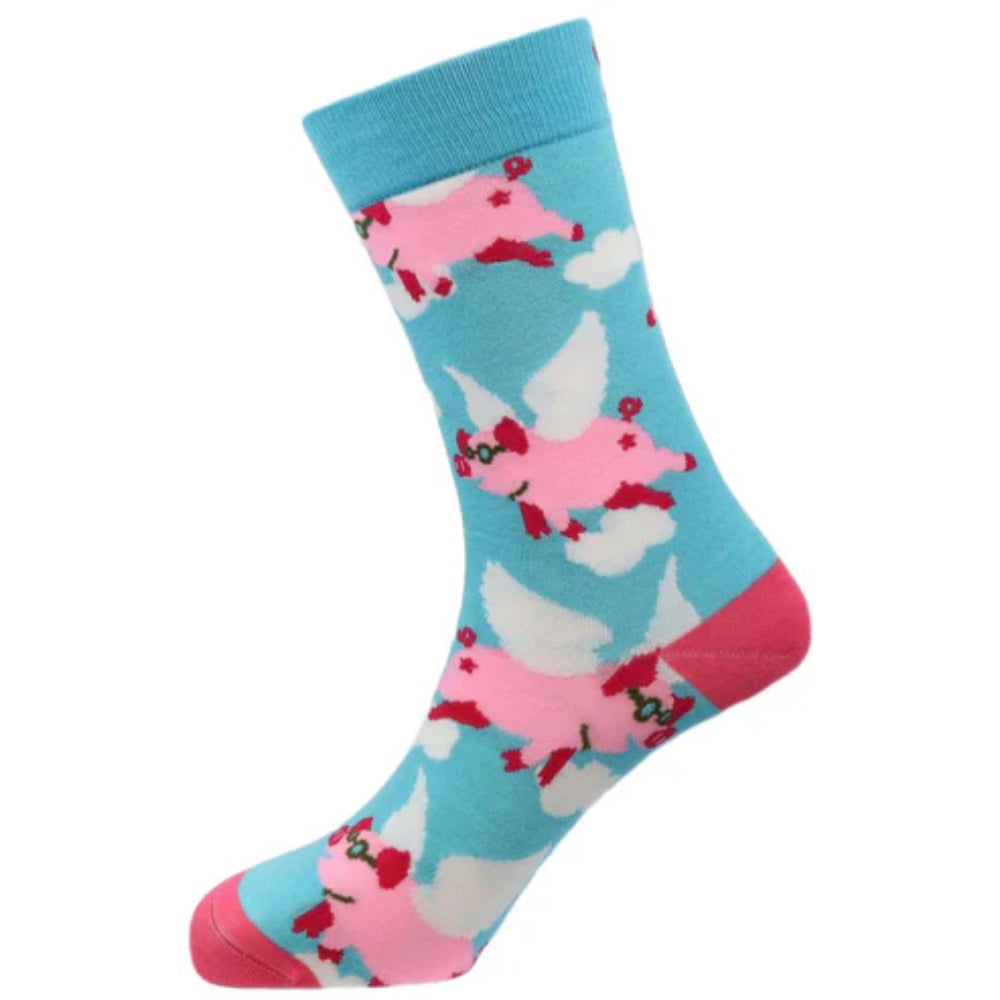 Sexy Socks LLC When Pigs Fly Socks