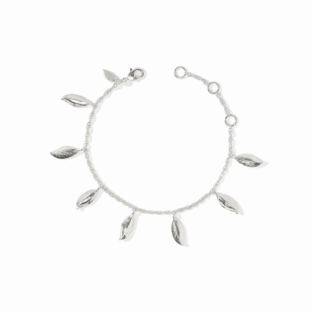 Julie Vos Silver Willow Delicate Charm Bracelet