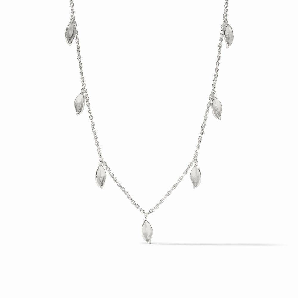 Julie Vos Silver Willow Delicate Charm Necklace