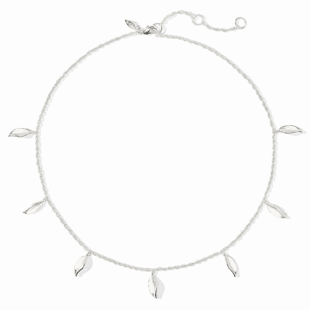 Julie Vos Silver Willow Delicate Charm Necklace