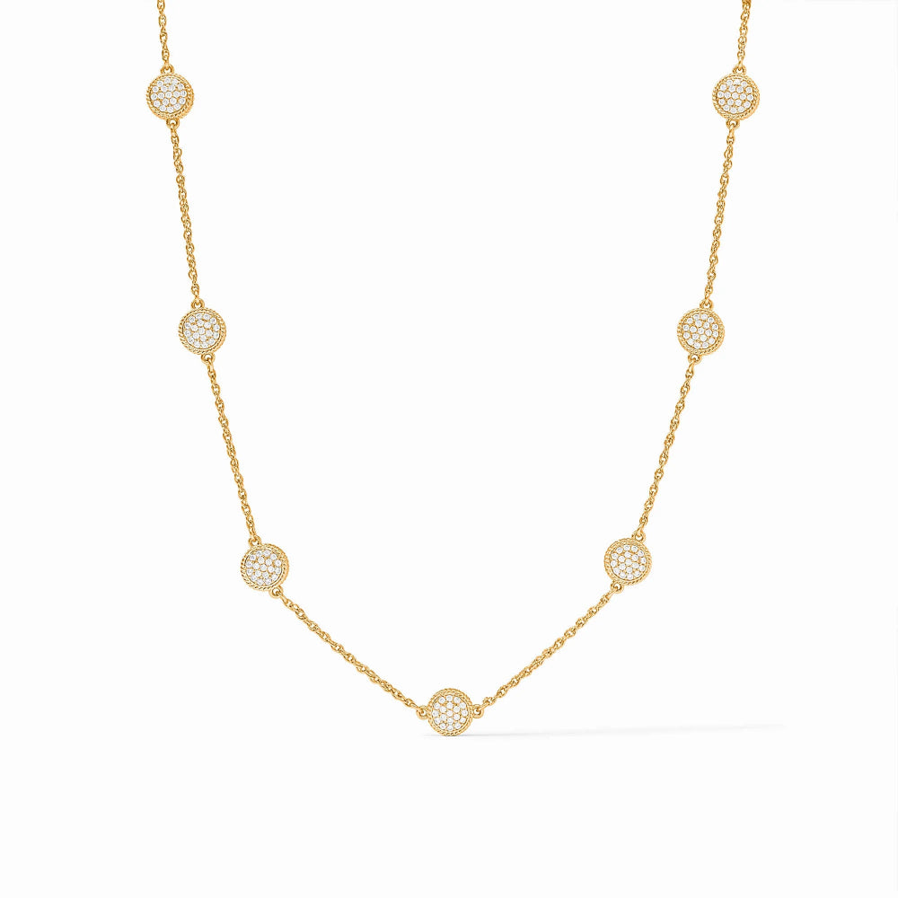 Julie Vos Windsor Delicate Station Necklace