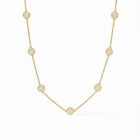Julie Vos Windsor Delicate Station Necklace