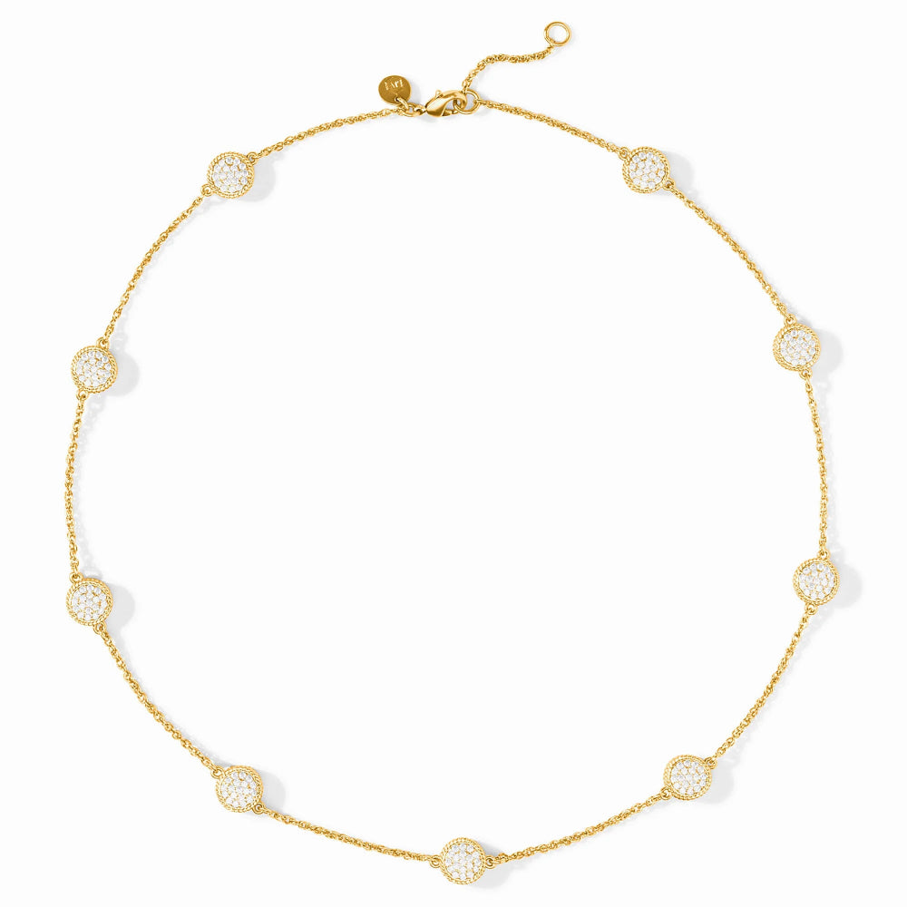Julie Vos Windsor Delicate Station Necklace