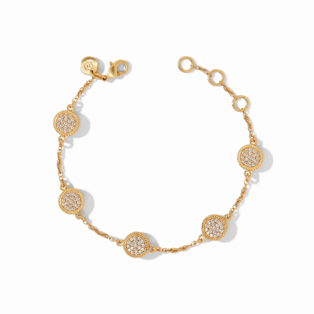Julie Vos Windsor Delicate Bracelet - Pave Cubic Zirconia