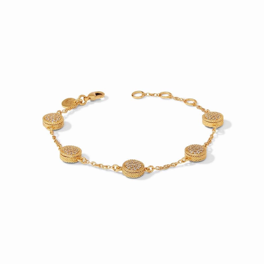 Julie Vos Windsor Delicate Bracelet - Pave Cubic Zirconia