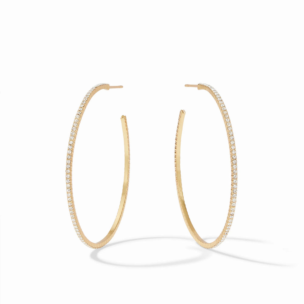 Julie Vos Windsor Hoop - CZ