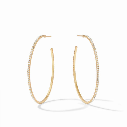 Julie Vos Windsor Hoop - CZ