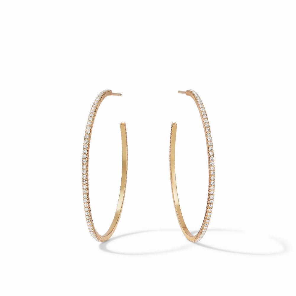 Julie Vos Windsor Hoop - CZ