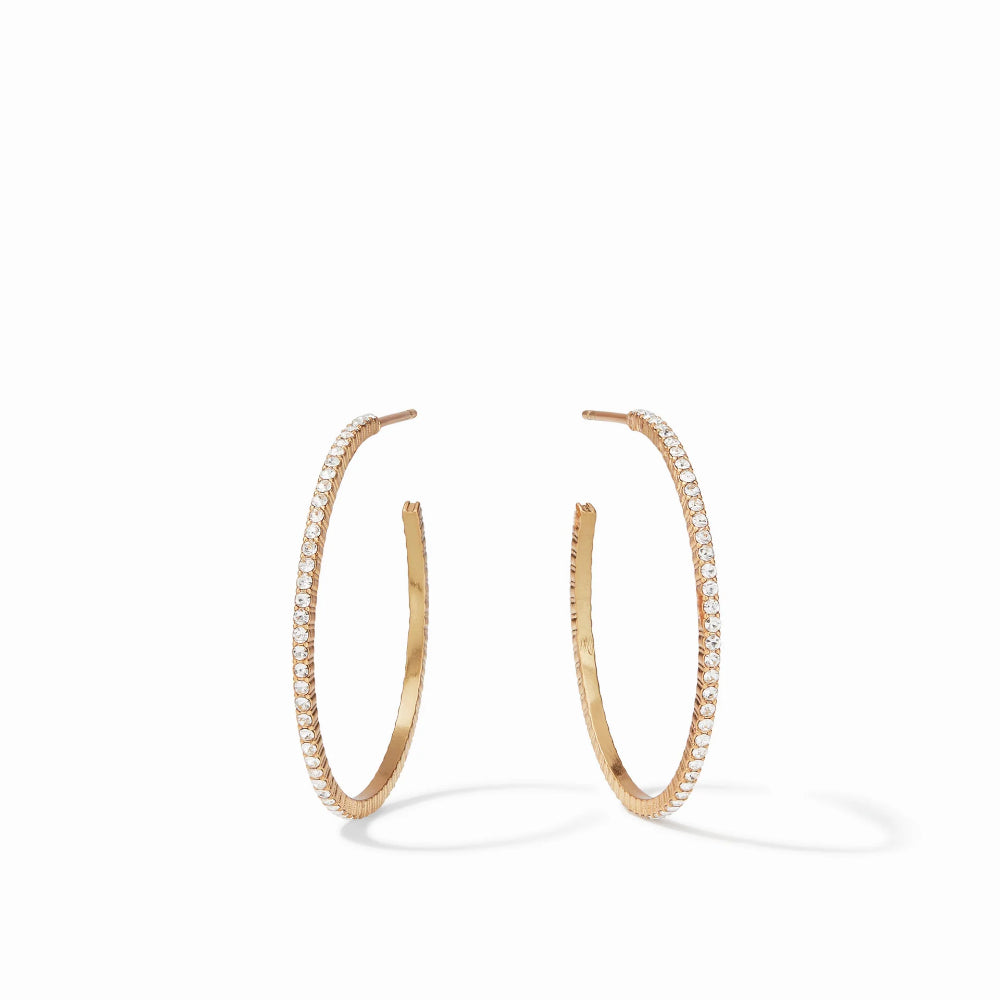 Julie Vos Windsor Hoop - CZ