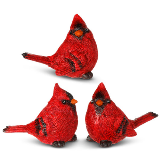 3.25" Cardinal Ornament - Assorted