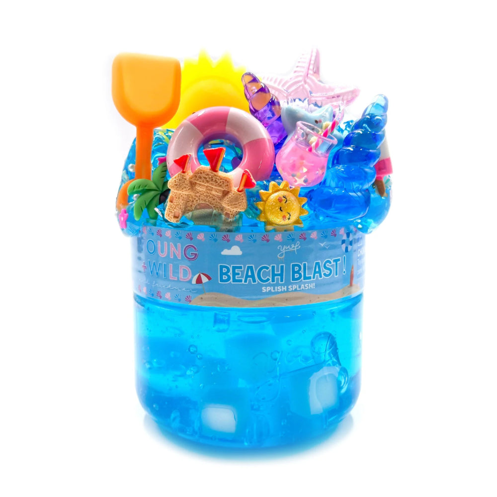 Blue beach blast slime