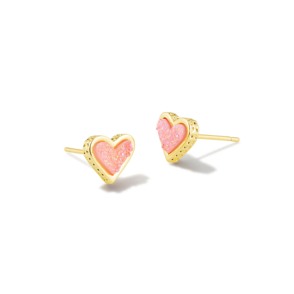 Kendra Scott Framed Ari Heart Stud Earrings