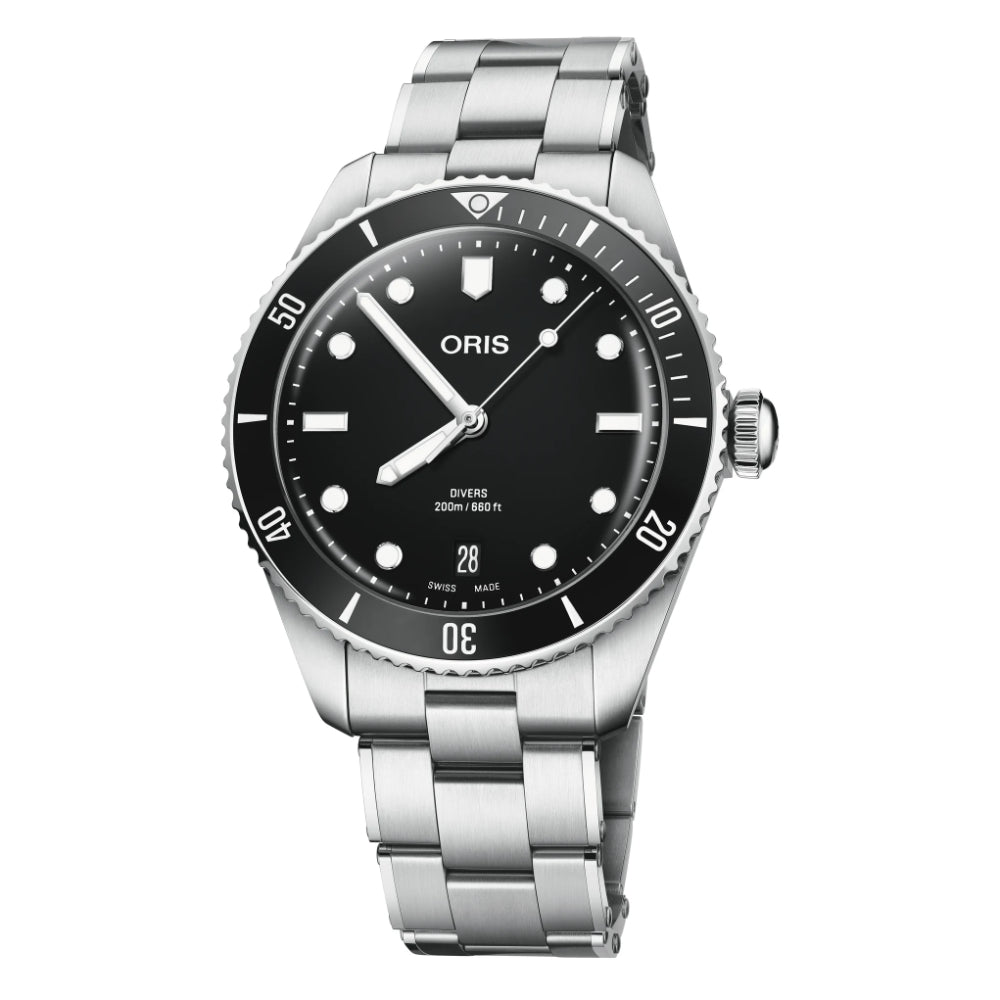 Oris Divers Date 39mm Automatic Watch with Additional Strap