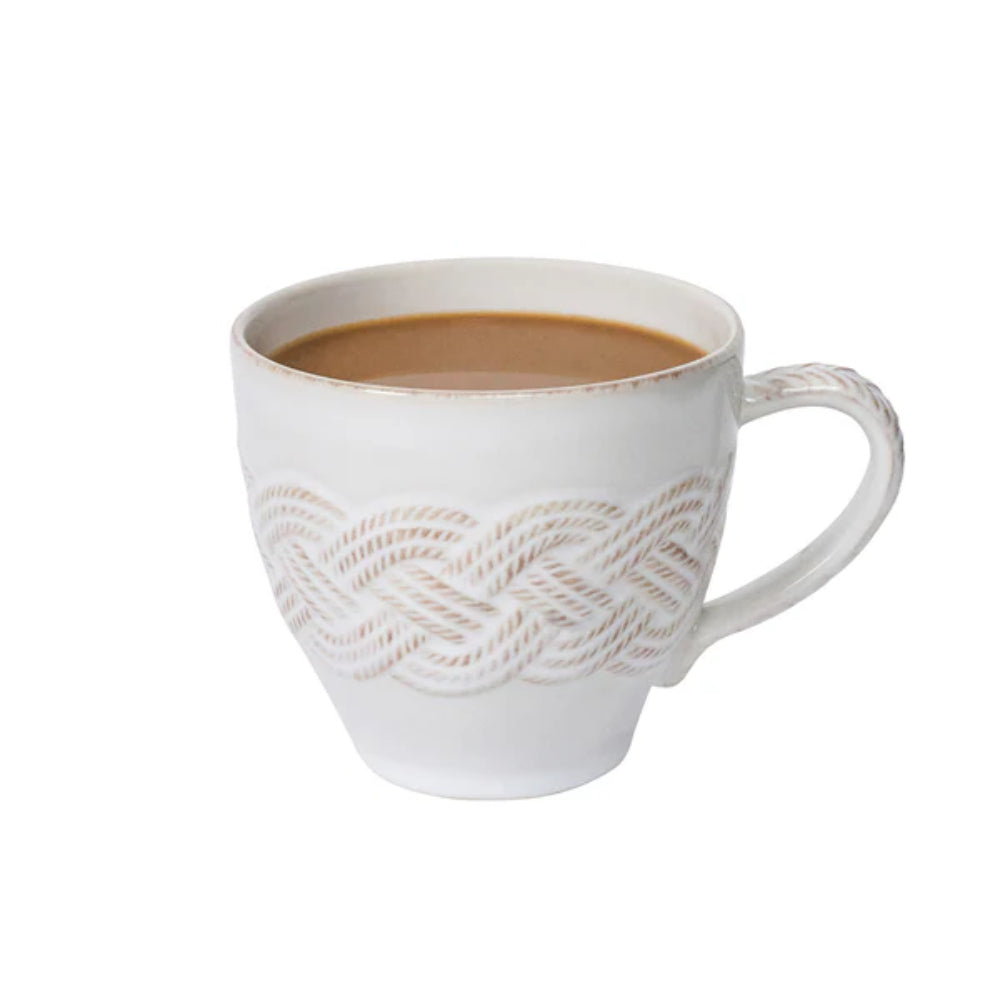 Juliska Le Panier Mystic Knot Mug - Whitewash