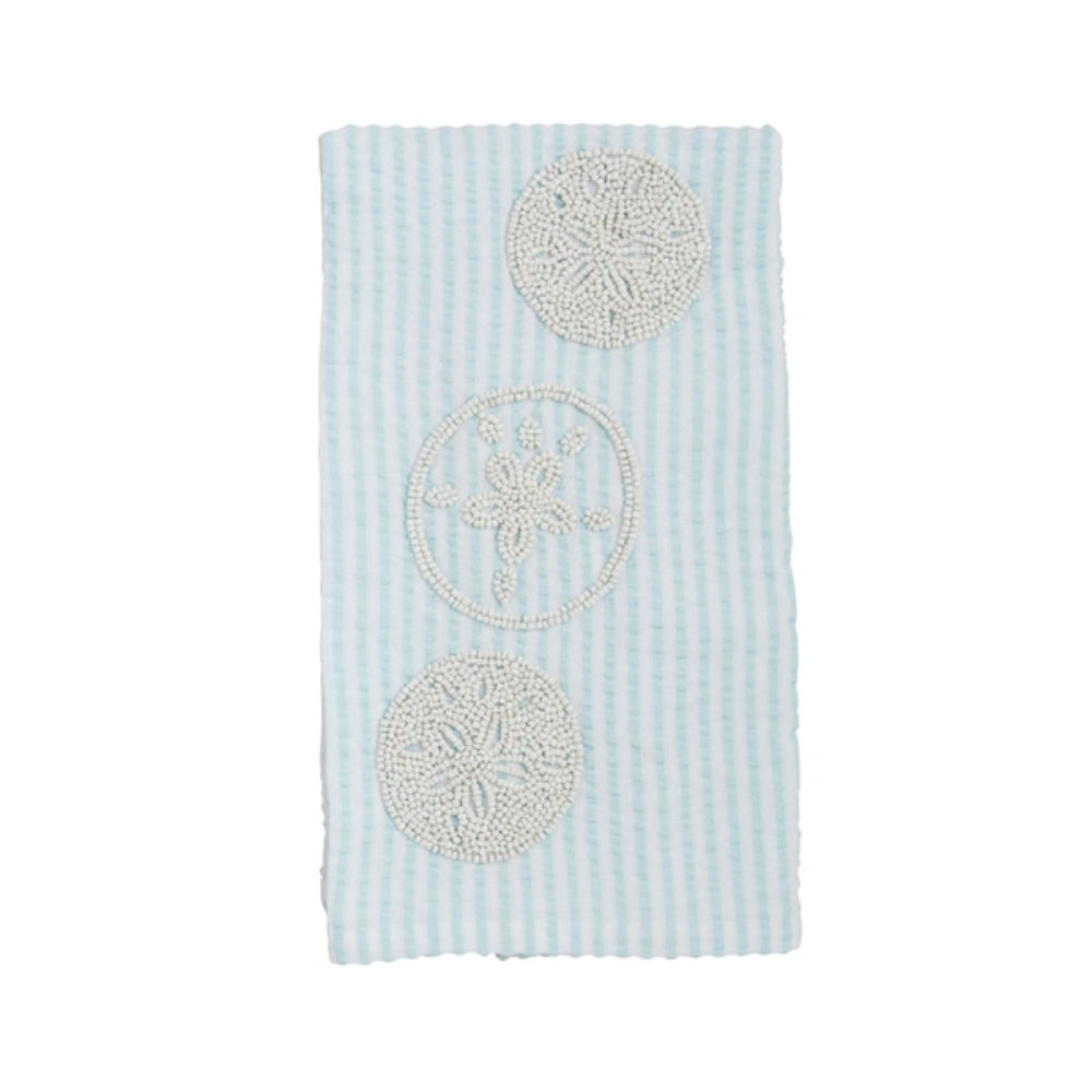 Mud Pie Sea Icon Beaded Towel