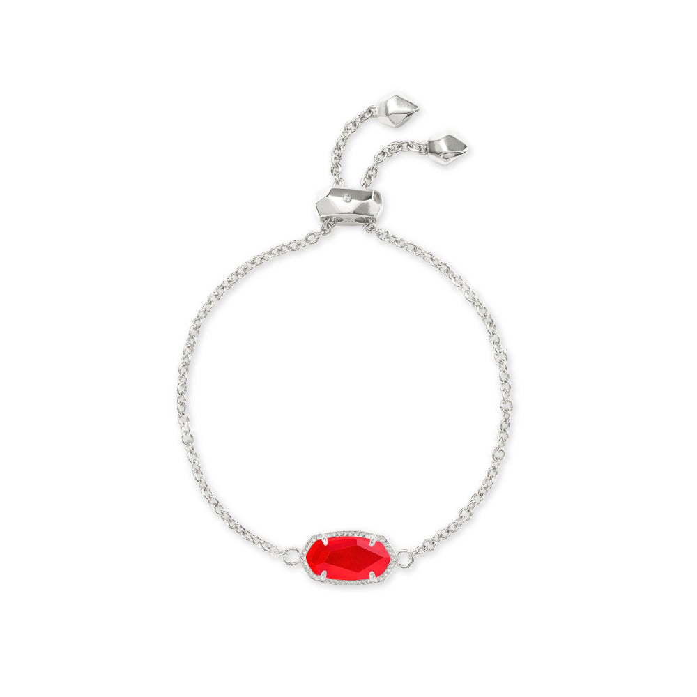 Kendra Scott Elaina Delicate Chain Bracelet in Red Illusion